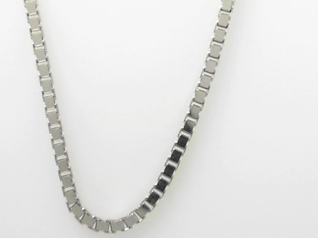 14K Yellow Gold Classic Box Chain Necklace, 18