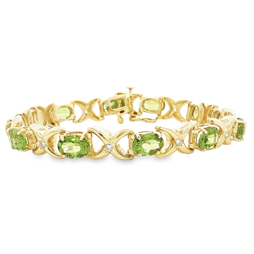 Colored Stone Bracelet
