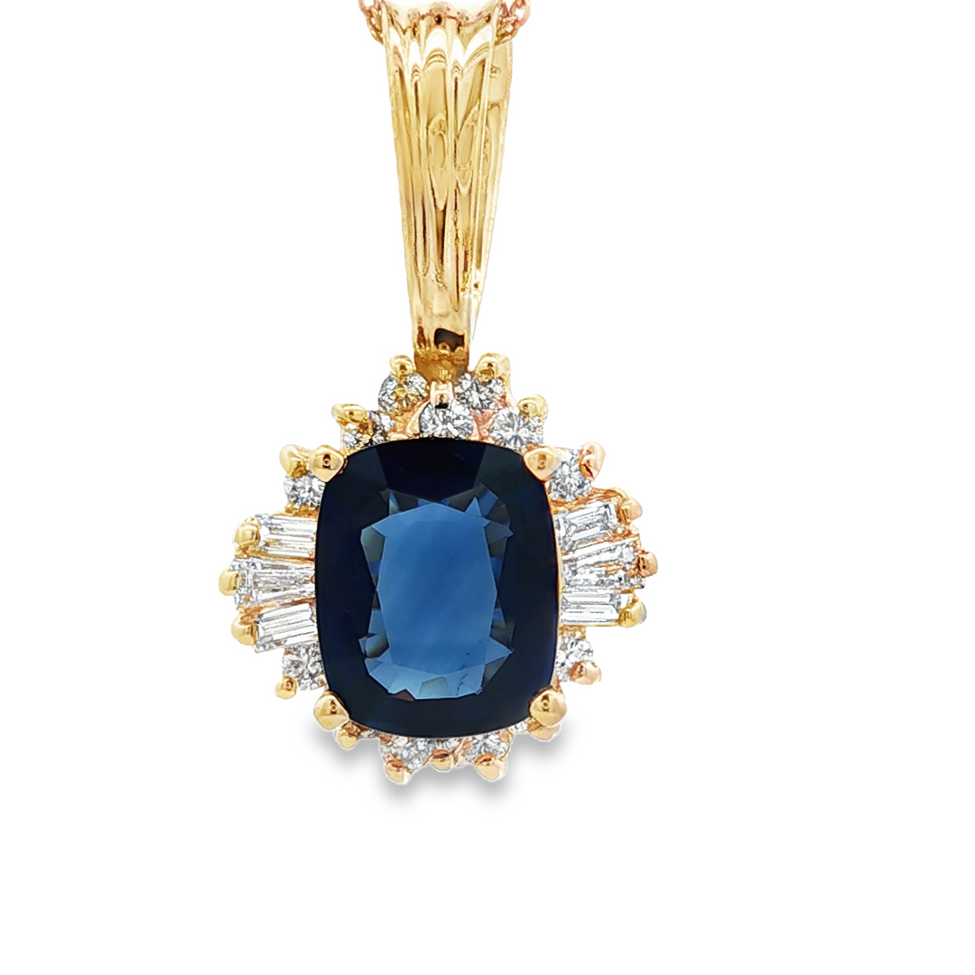 Colored Stone Pendant