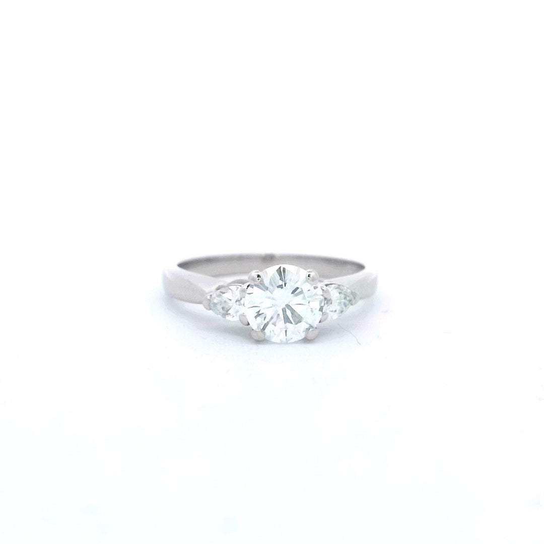 Platinum 1.15ct G VS2 Diamond Engagement Ring