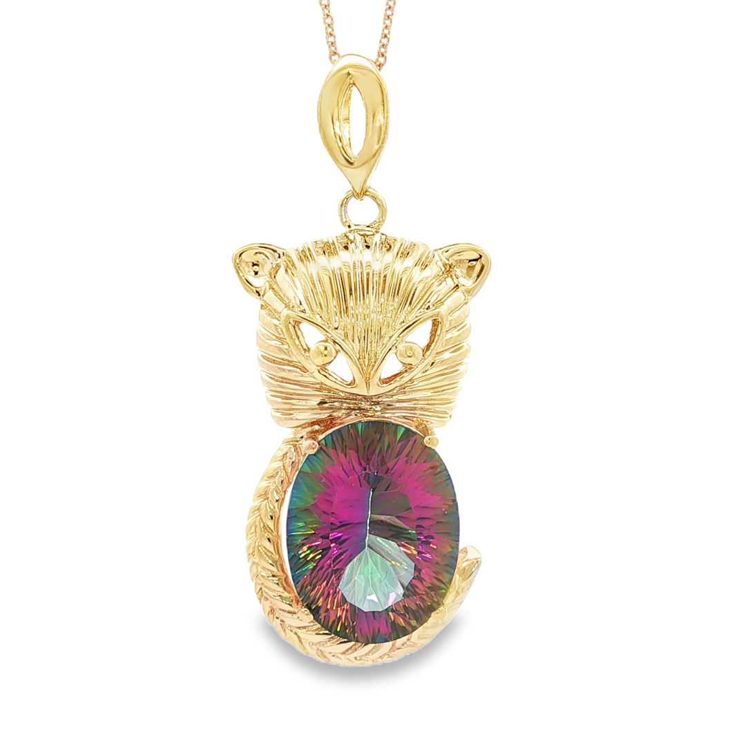 Colored Stone Pendant