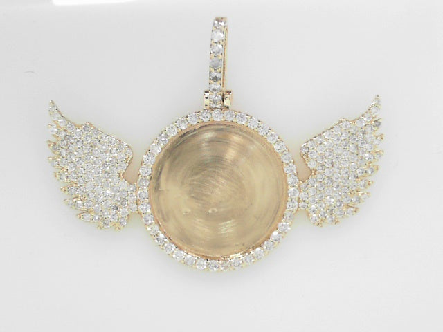 14K Gold 2.00ctw Diamond Memorial Pendant Tribute