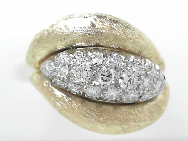 14K Gold Vintage Diamond Solitaire Ring, 0.33ctw
