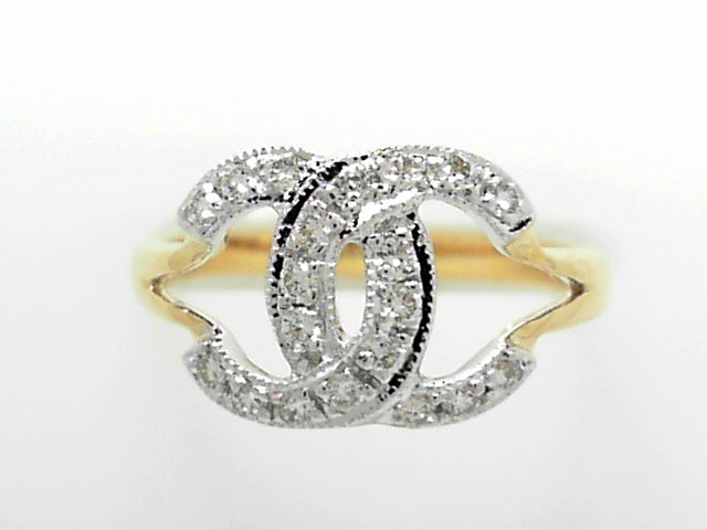 14K White Gold 0.30ctw Diamond Solitaire Ring, Size 7.25