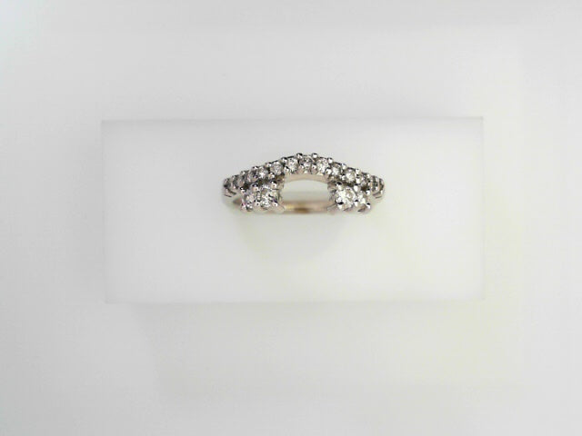 14K Gold .45ctw Diamond Wrap Accent Ring Guard