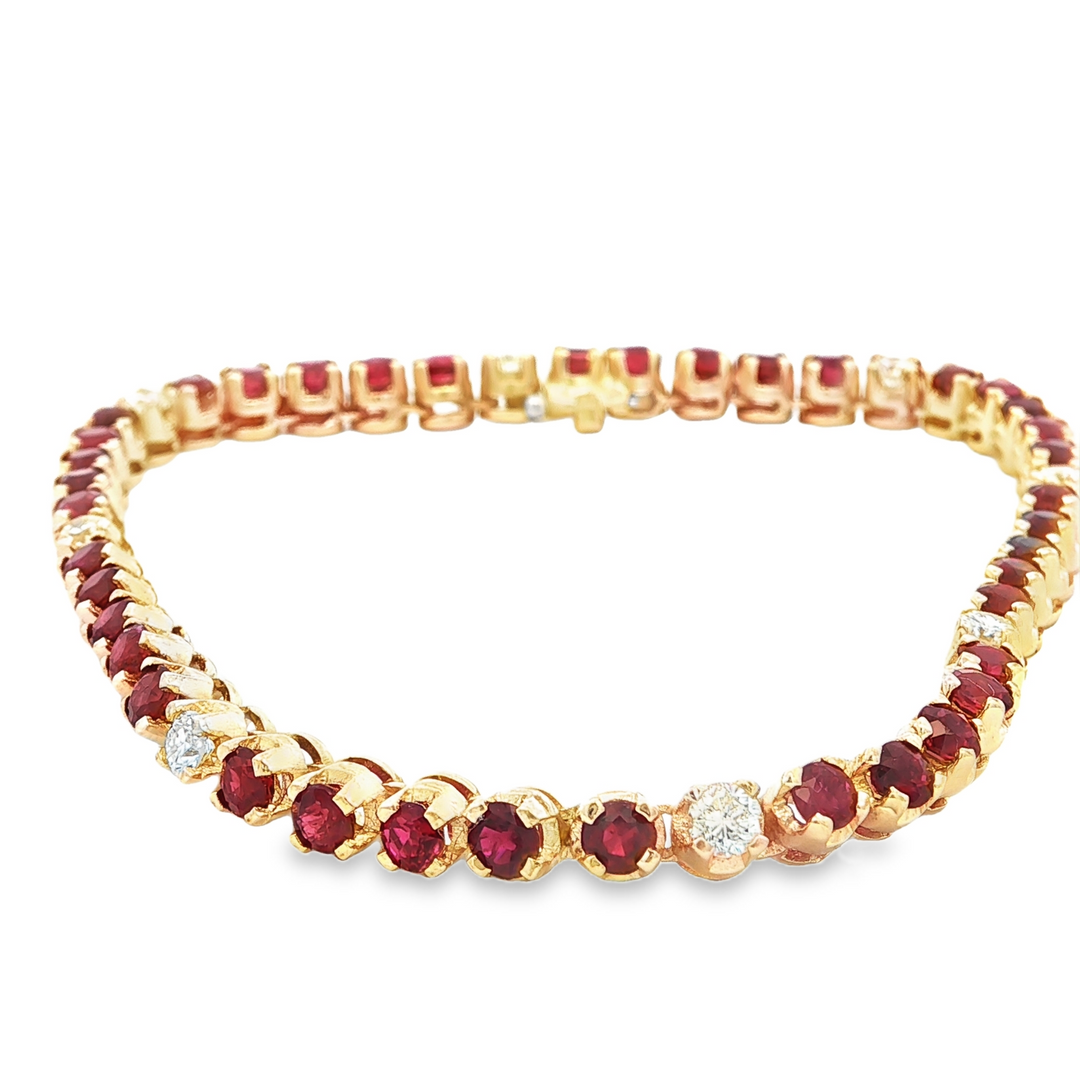 Colored Stone Bracelet