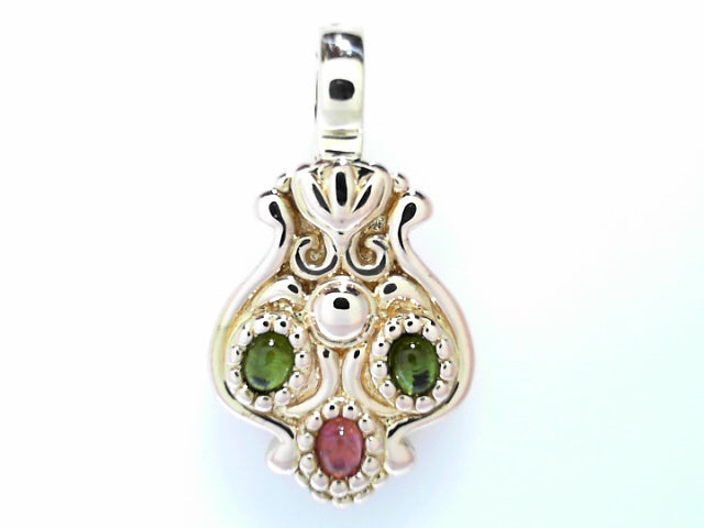 14kt Gold Tourmaline Pendant | Elegant Gemstone Jewelry