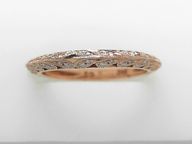 14K White Gold .25ctw Diamond Wedding Band Ring, Size 6