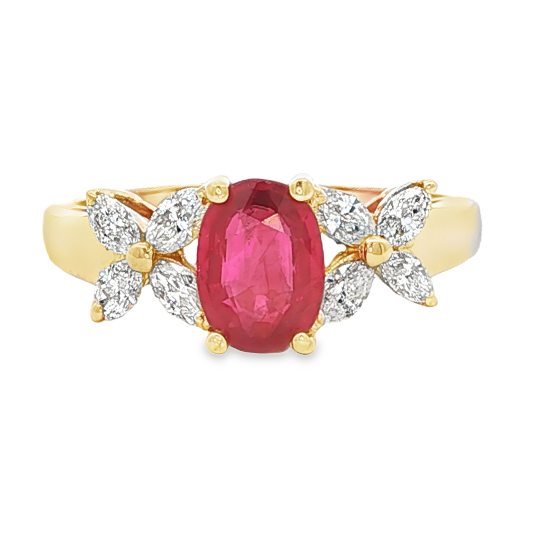 Colored Stone Rings  -  Women'