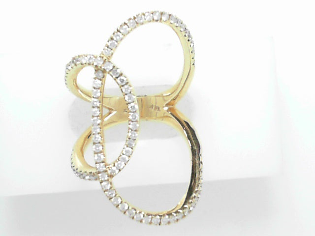 14K Yellow Gold .90ct Fancy Diamond Women's Ring