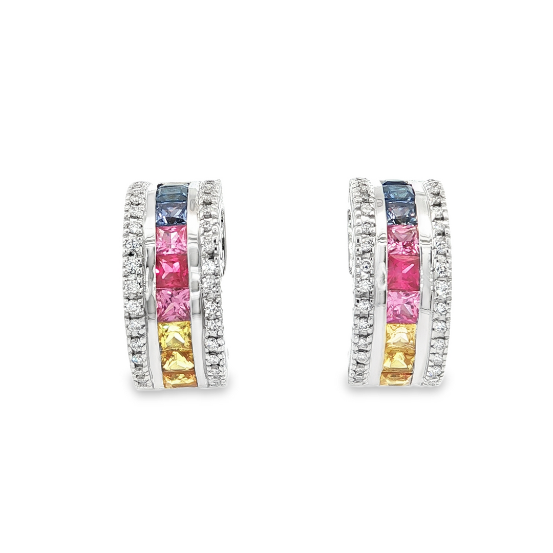 Colored Stone Earring