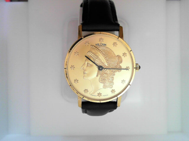 Rare Vulcain 17-Jewel Vintage Coin Watch - Timeless 32mm Classic