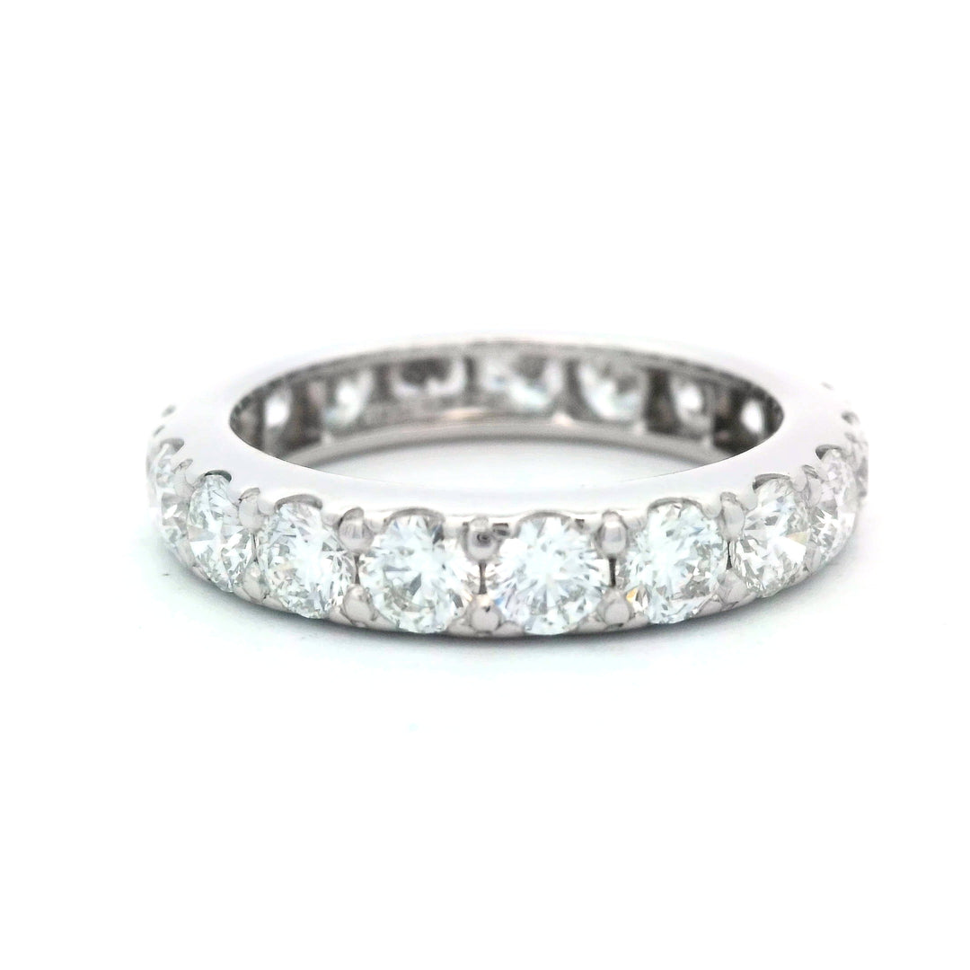 Platinum 3ctw VS1 Diamond Full Eternity Wedding Band