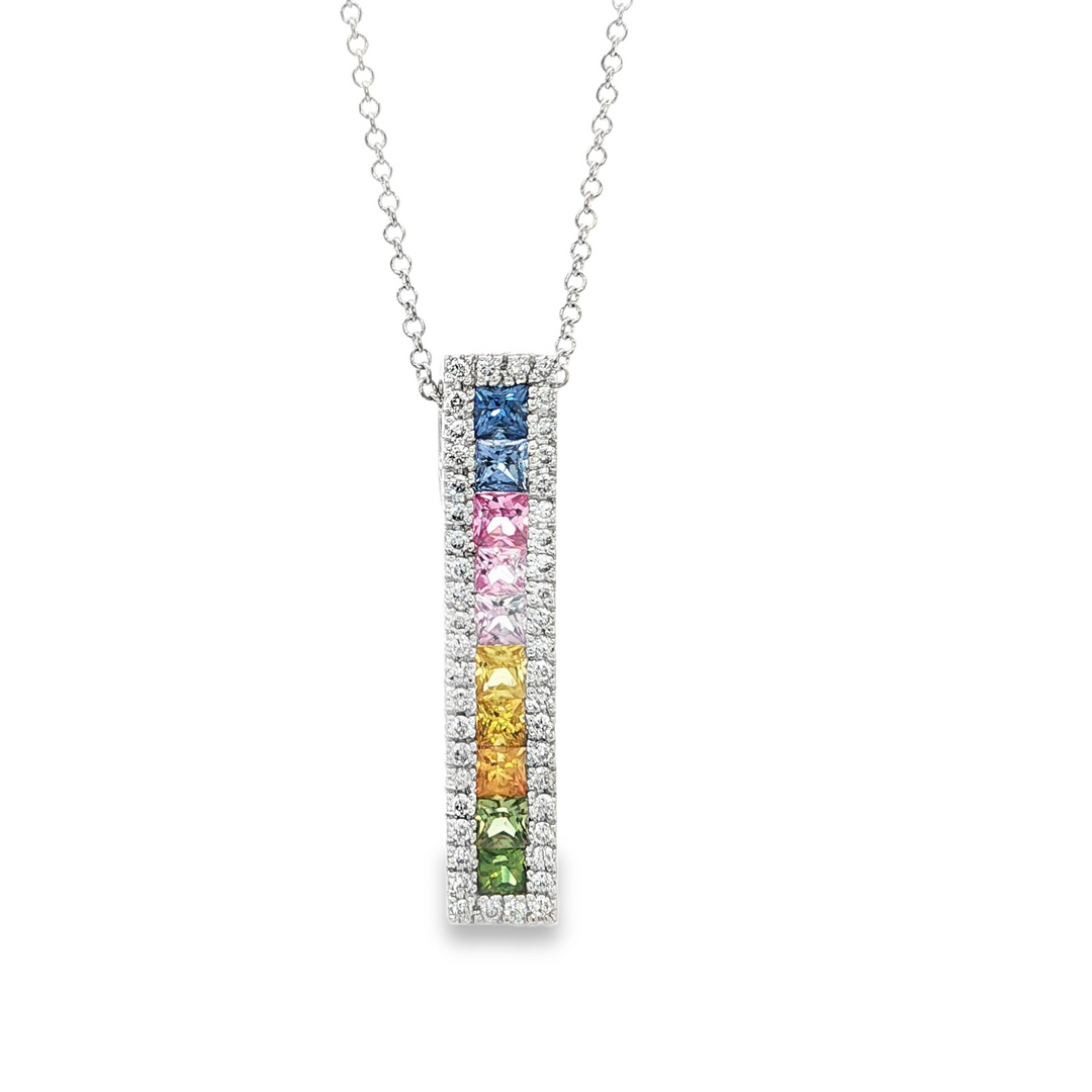 Colored Stone Necklace