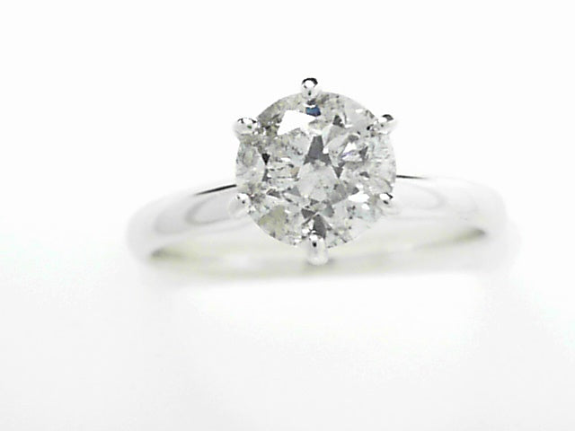 14K Gold 1.19ct Round Diamond Solitaire Engagement Ring