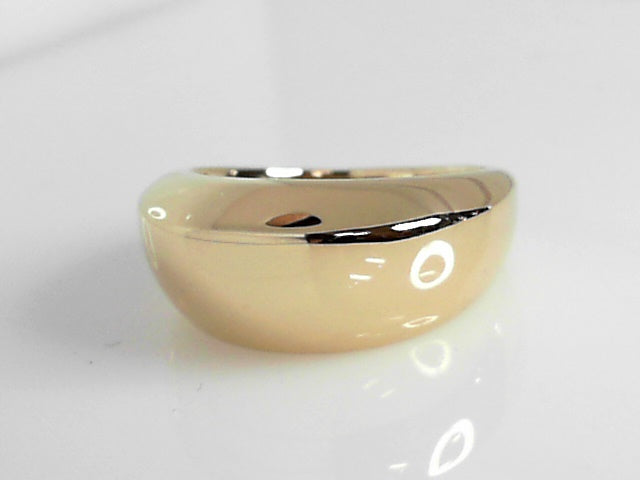 Classic 14K Gold Dome Ring for Women, Size 7.75