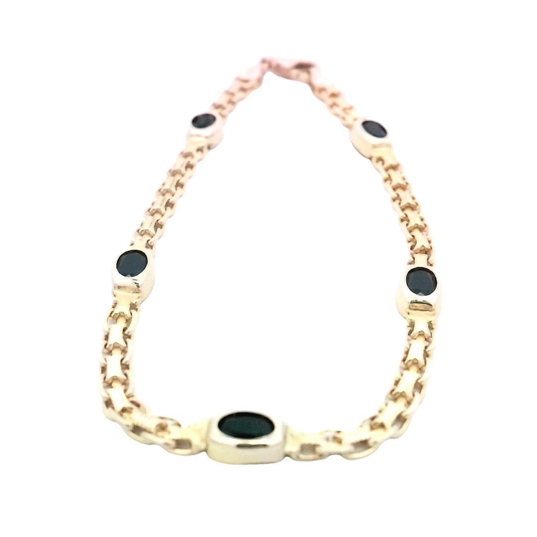 Colored Stone Bracelet