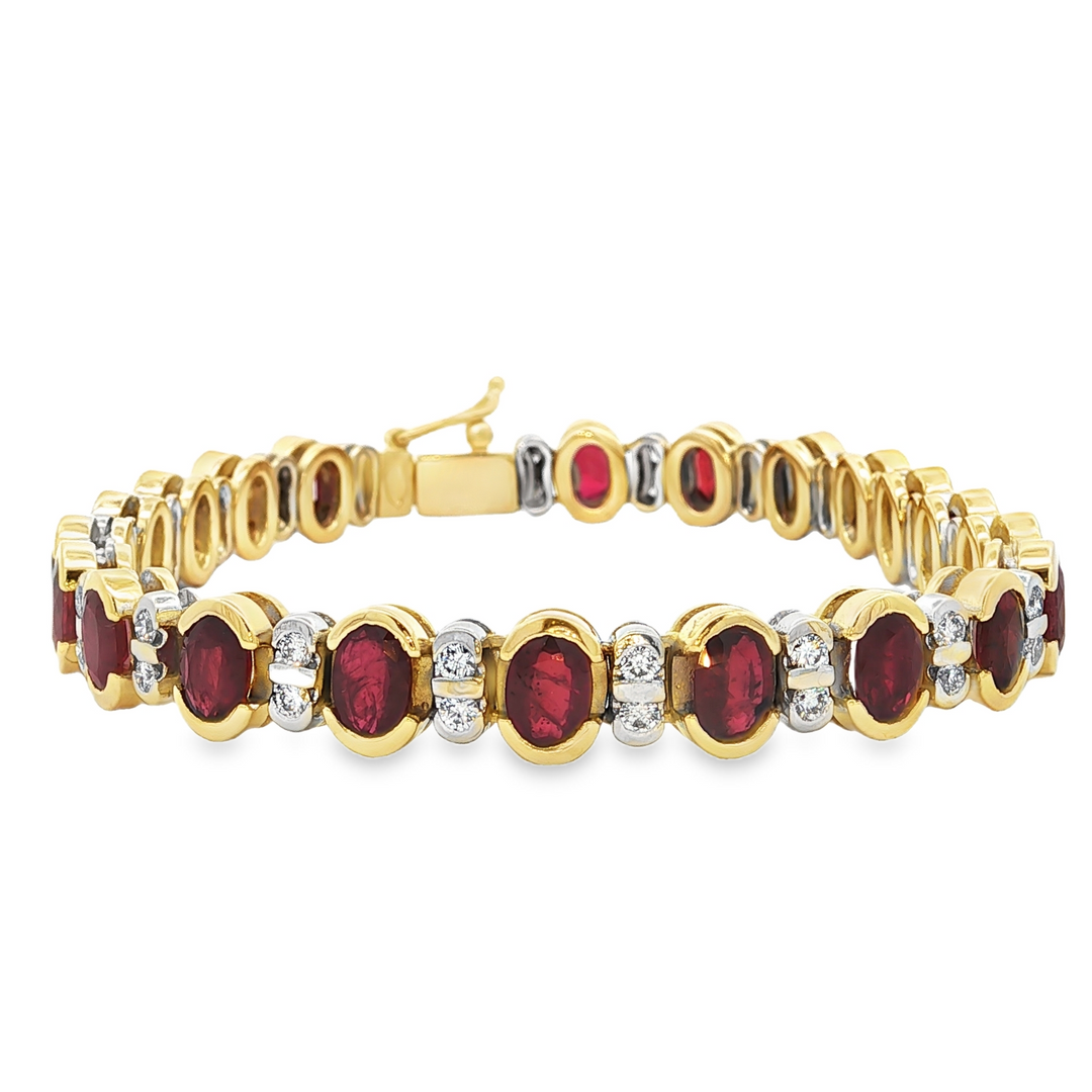 Colored Stone Bracelet
