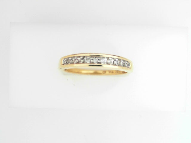 10K Gold Diamond Wedding Band for Women (.25ctw)
