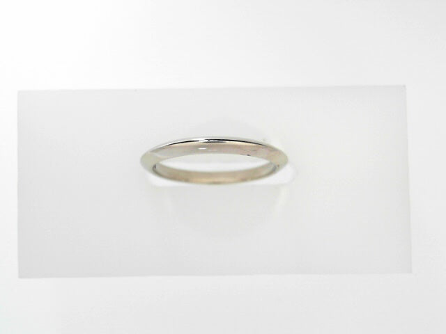 Platinum Tiffany & Co. 2mm Knife Edge Band, Size 5