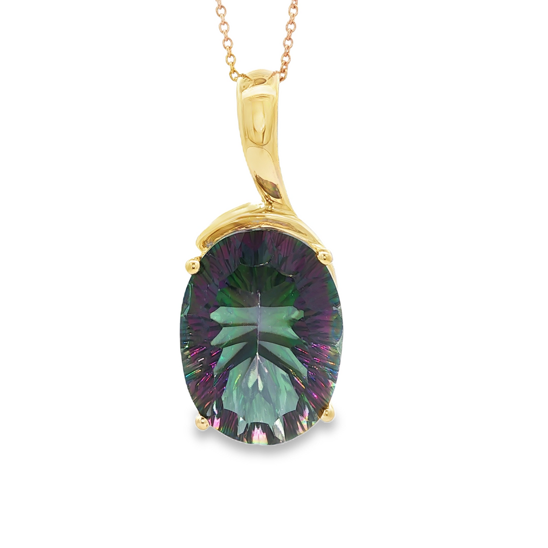 Colored Stone Pendant