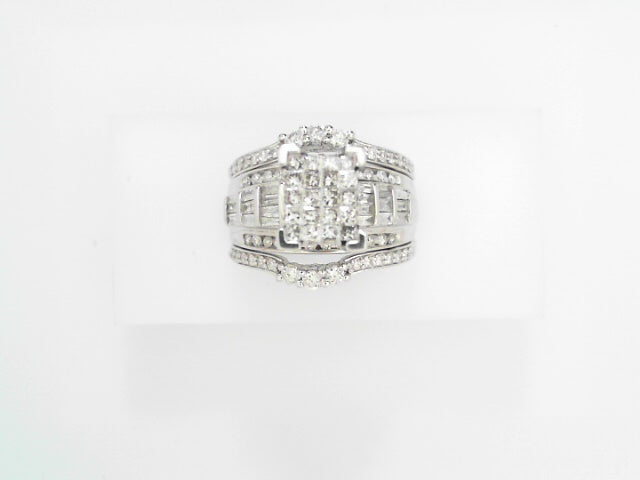 10K Gold 2.00ctw Round Diamond Bridal Ring Set