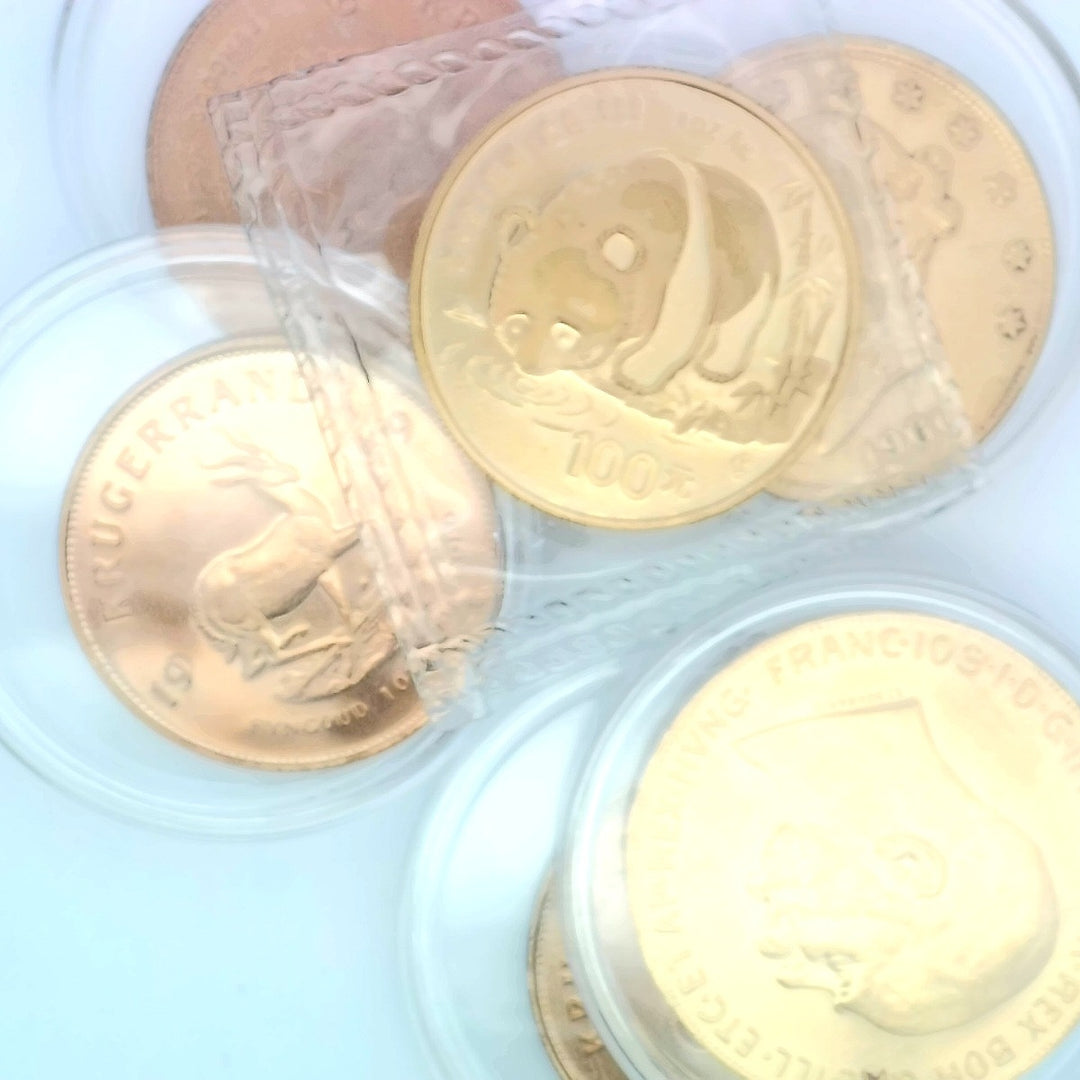 24K Pure Gold Bullion Coins: Rare Investment Collection
