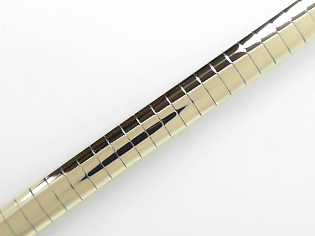 Classic 14K Gold Omega Link Bracelet, 12.3g