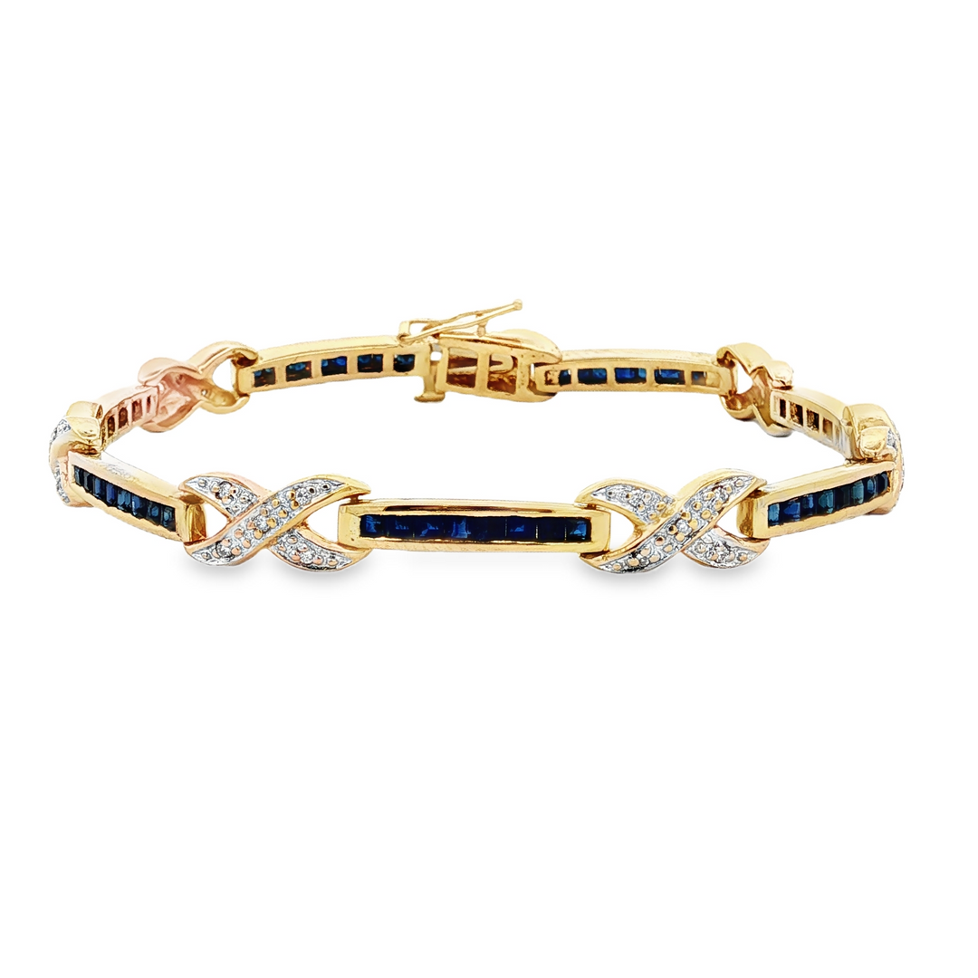 Colored Stone Bracelet