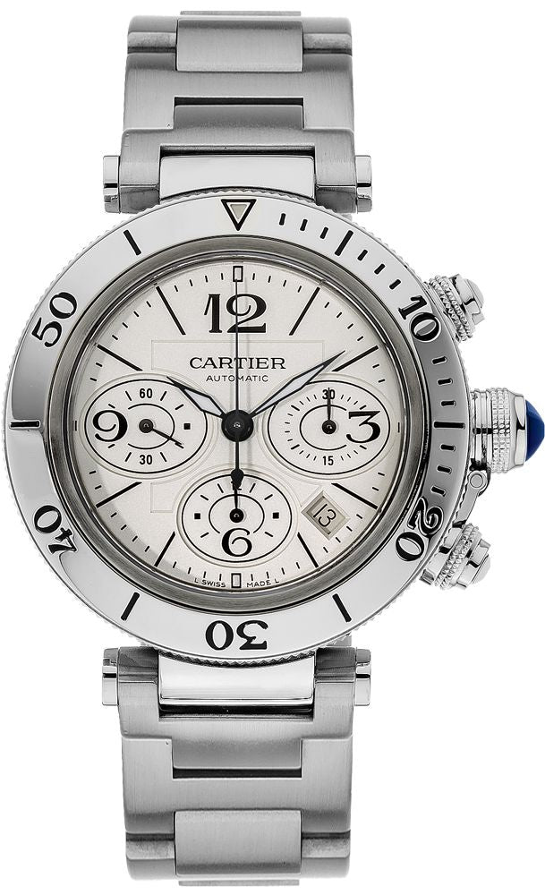 Cartier Pasha 42.5mm Automatic Chronograph Luxury Timepiece