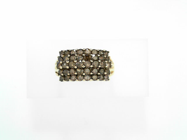 14K Gold Chocolate Diamond Luxury Band Ring