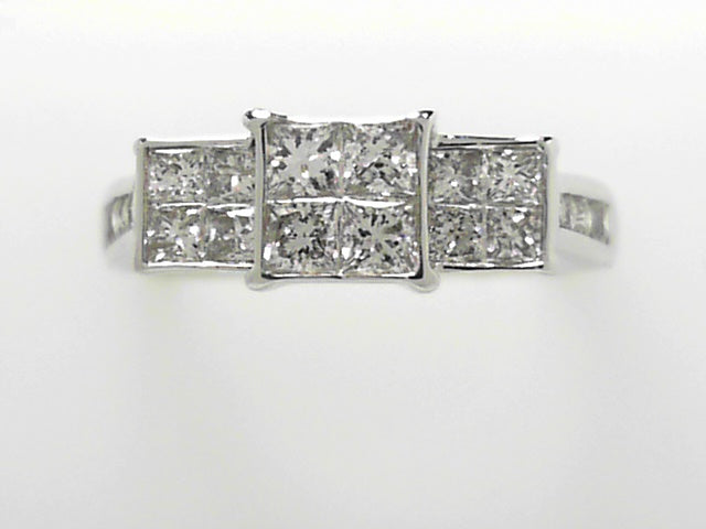 14K Gold 1.00 Carat Diamond Bridal Ring Set