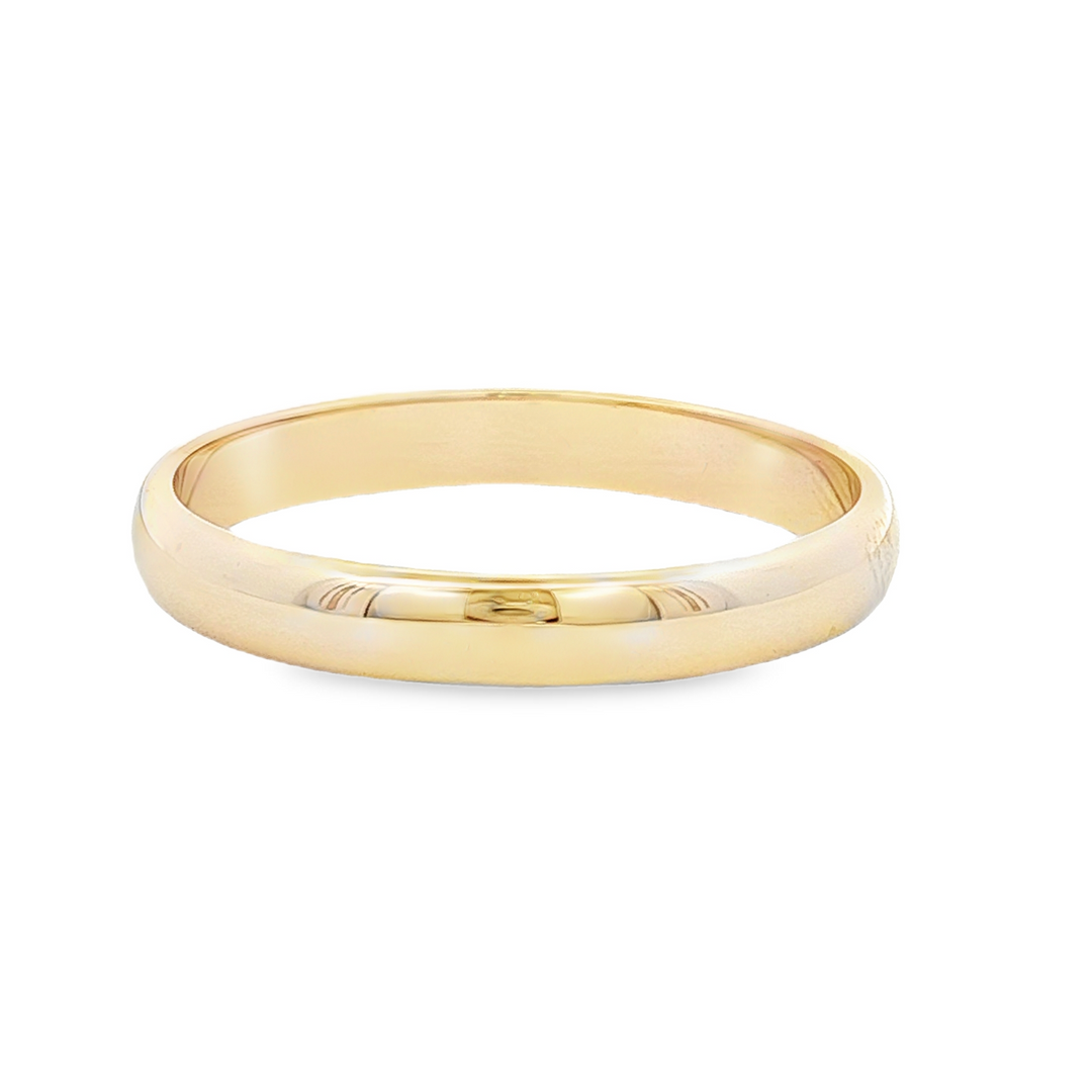 Precious Metal (No Stones) Wedding Bands - Men'