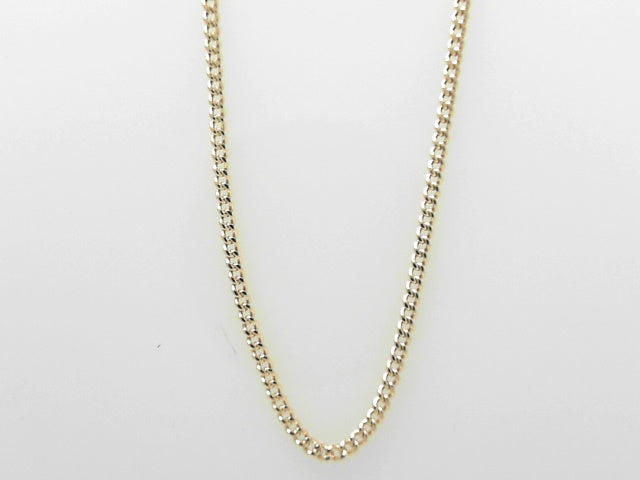 18kt Solid Gold Classic Link Chain Necklace, 18