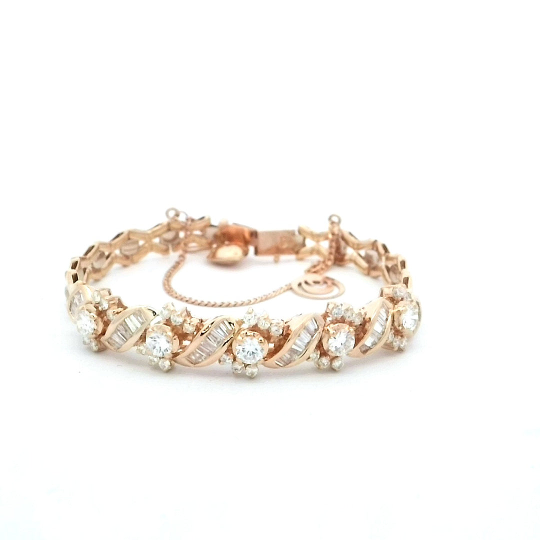 18kt White Gold Diamond Tennis Bracelet 3.00ctw Luxury