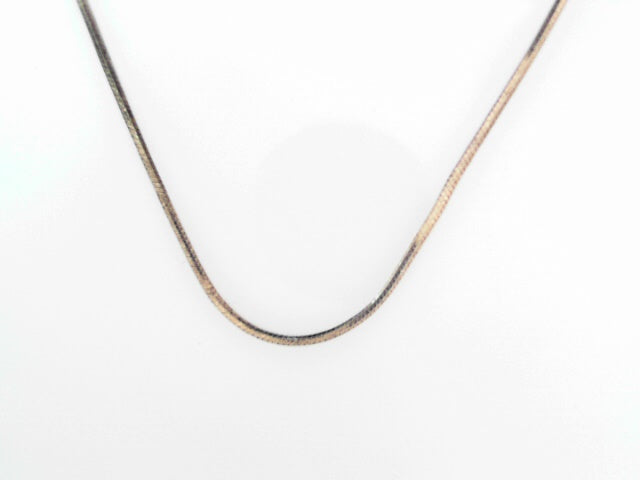 Classic 20 Sterling Silver Beveled Snake Chain Necklace