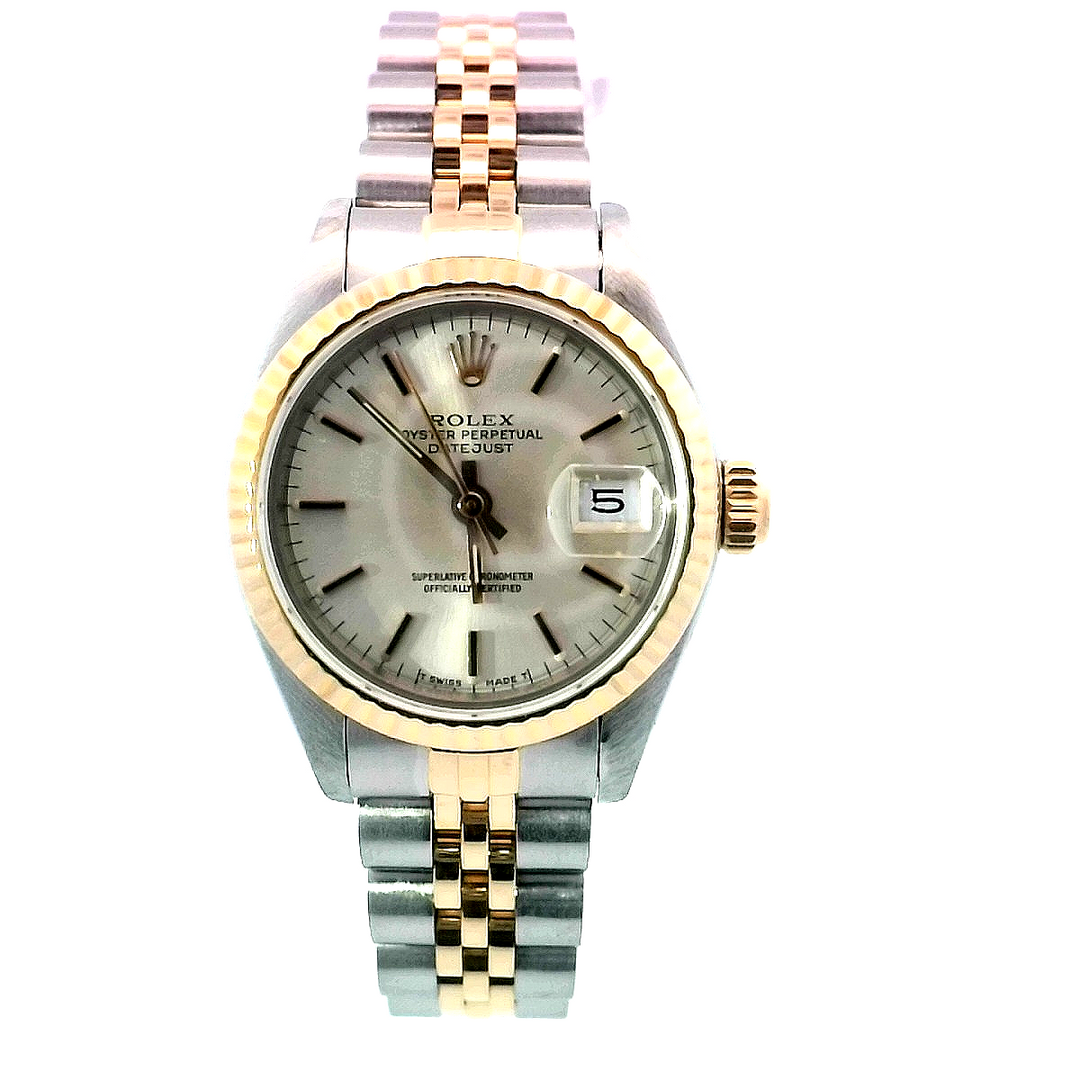 1989 Rolex Datejust Two-Tone Steel 26mm Women's Vintage Watch