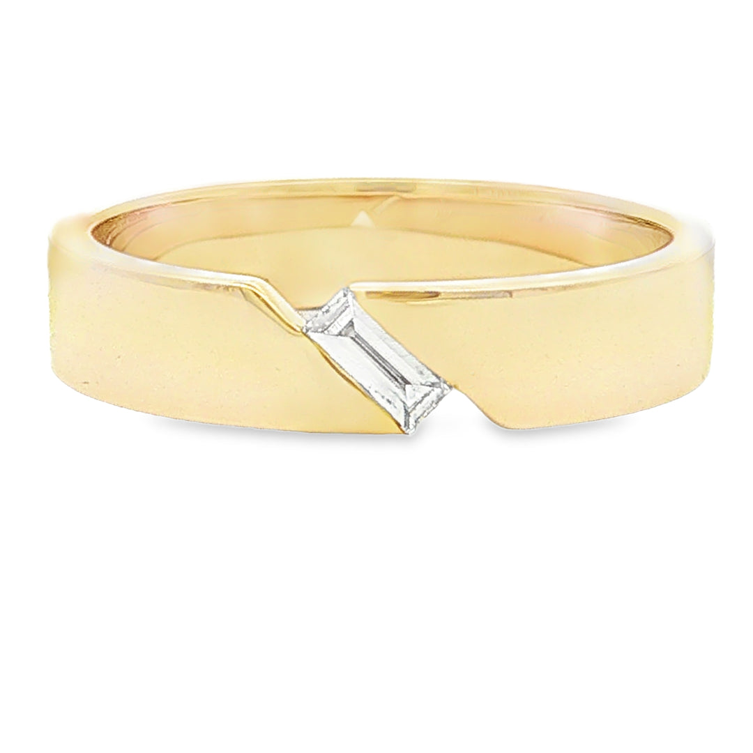 Diamond Wedding Bands - Men'