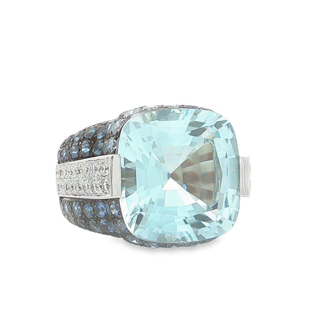 Colored Stone Rings  -  Women'