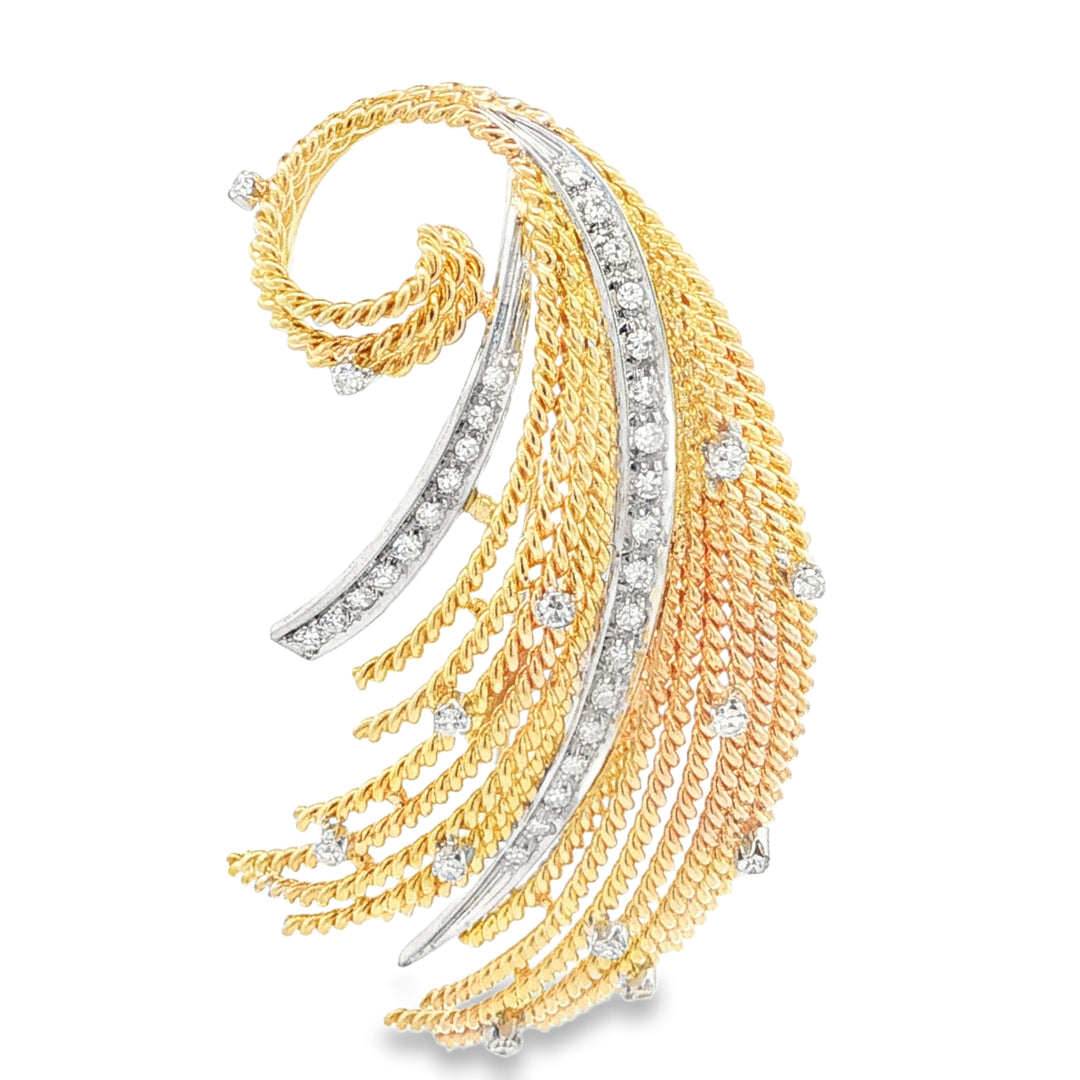 Diamond Pins and Brooche