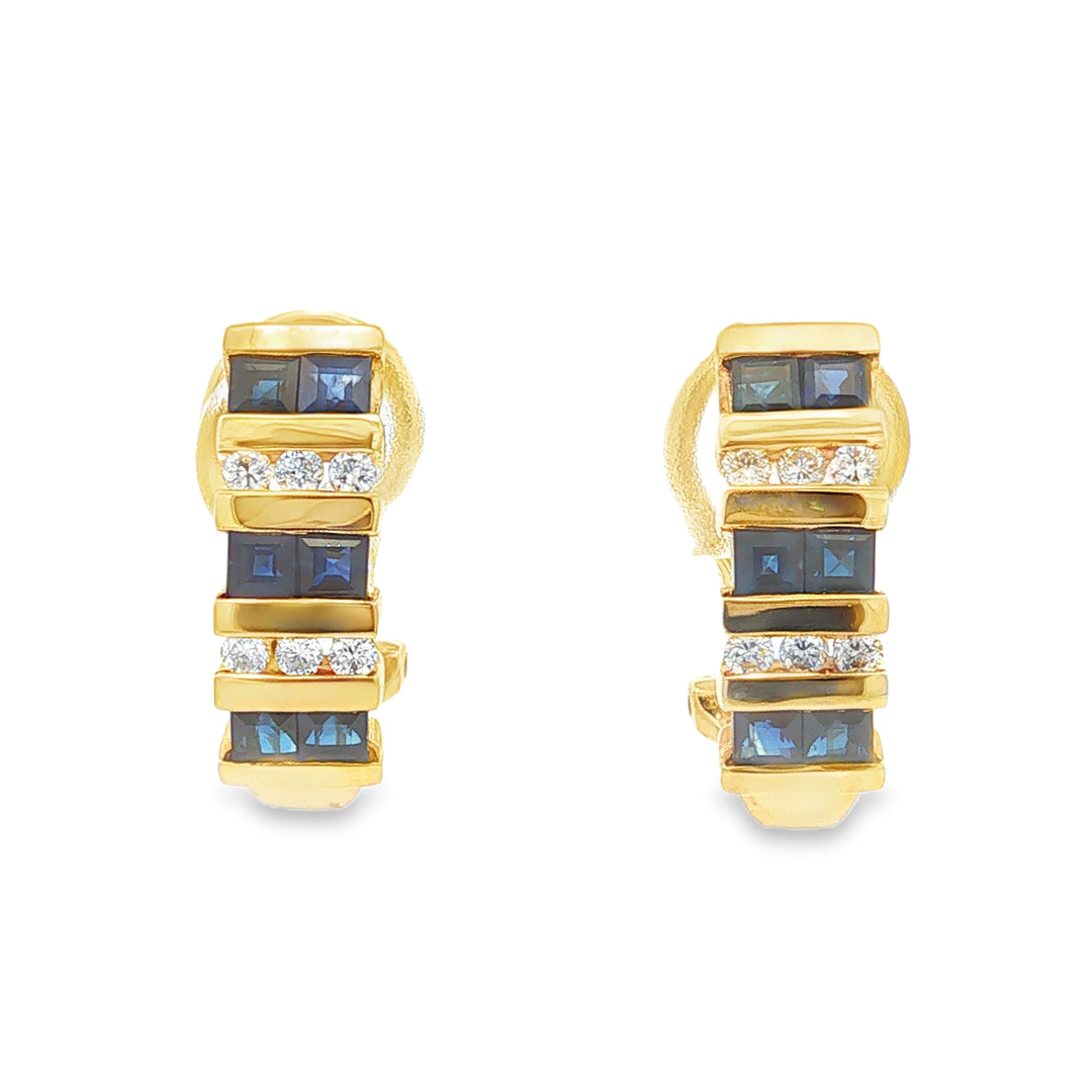 Colored Stone Earring