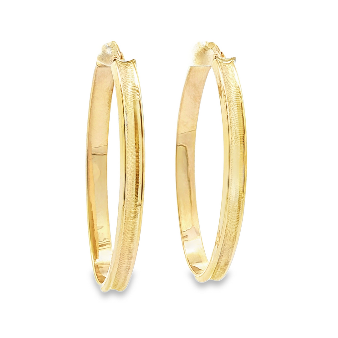 Precious Metal (No Stones) Earring