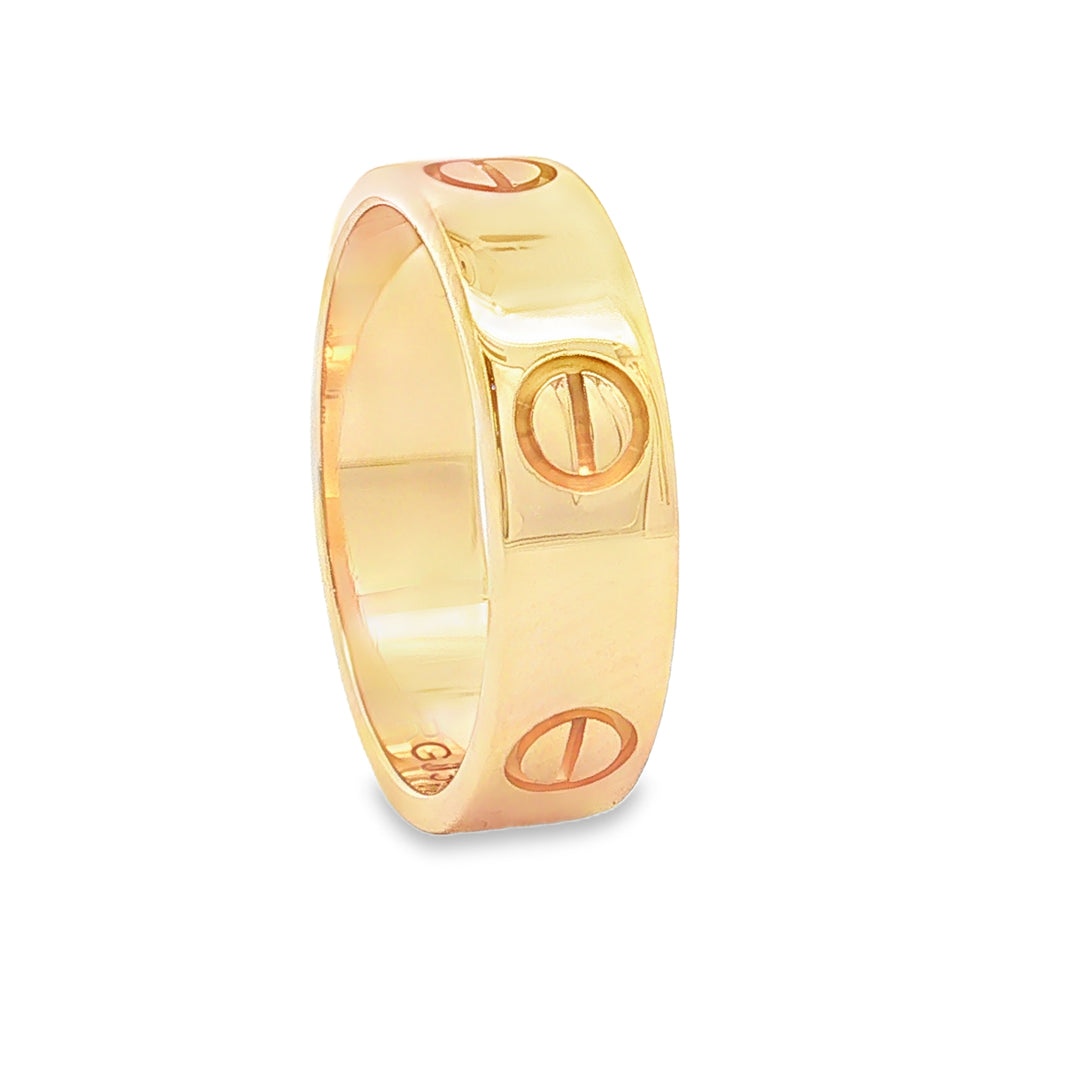 Precious Metal (No Stones) Wedding Bands  -  Men'