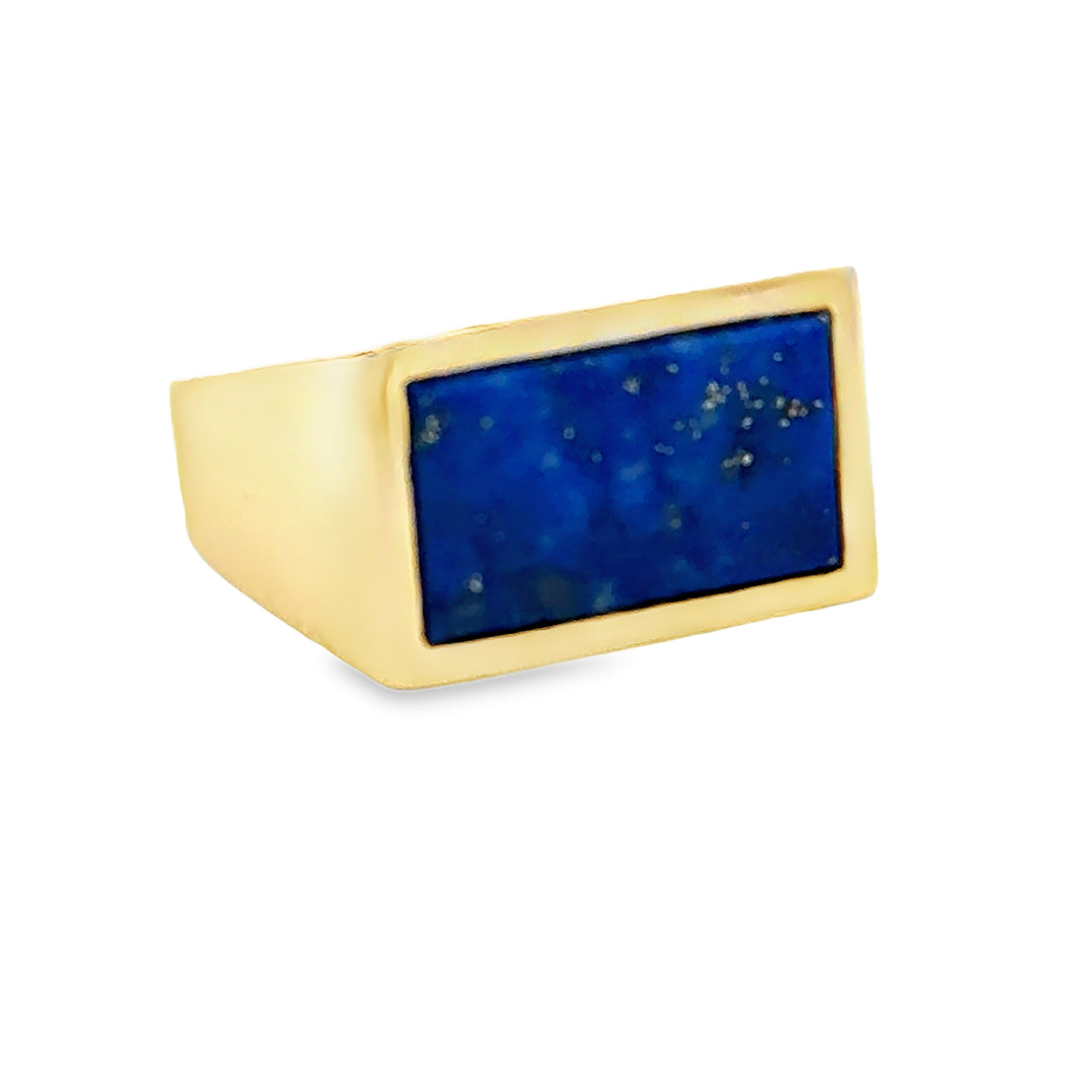 Colored Stone Rings  -  Men'