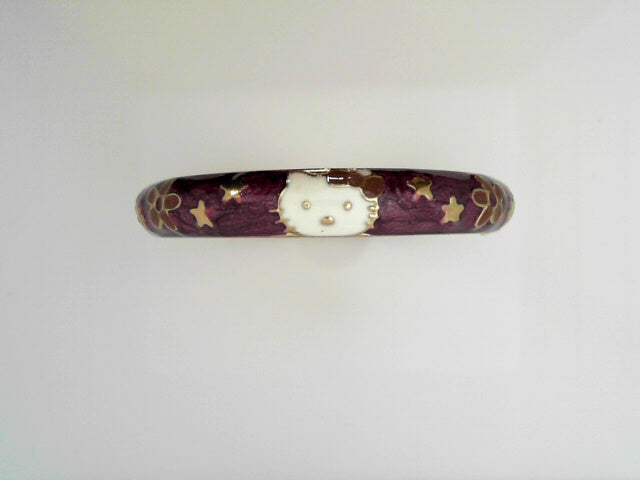 Adorable Hello Kitty Kids' Charm Bangle Bracelet