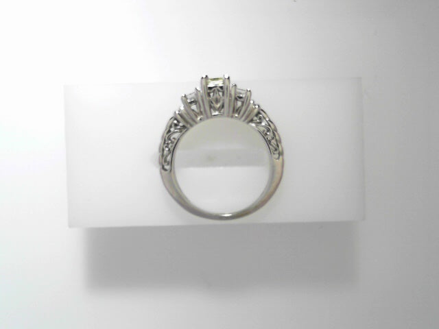 14K Yellow Gold .50ctw Yellow Diamond Three-Stone Ring