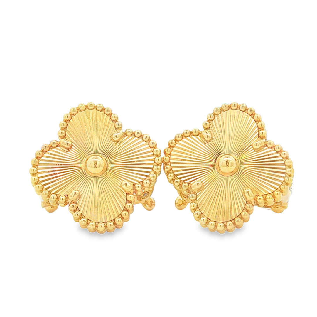 Precious Metal (No Stones) Earring