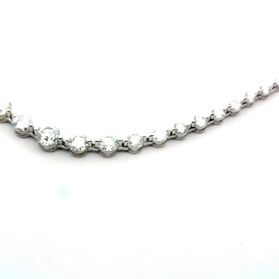 Neil Lane 14K White Gold 5ctw Diamond Tennis Necklace