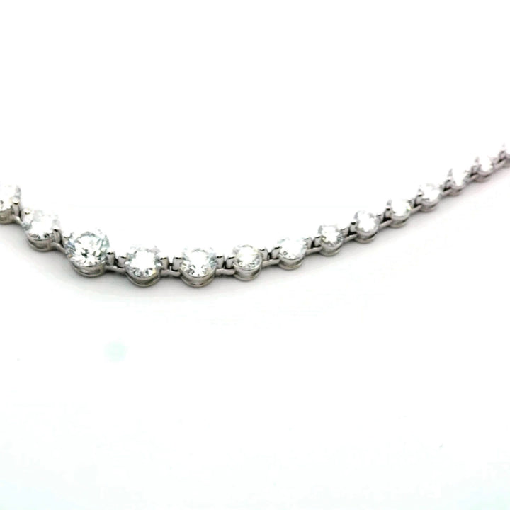 Neil Lane 14K White Gold 5ctw Diamond Tennis Necklace