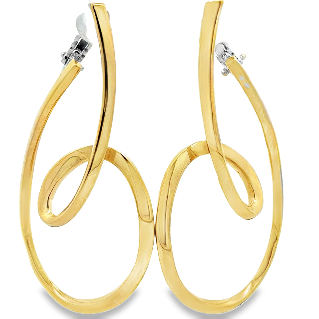 Precious Metal (No Stones) Earring